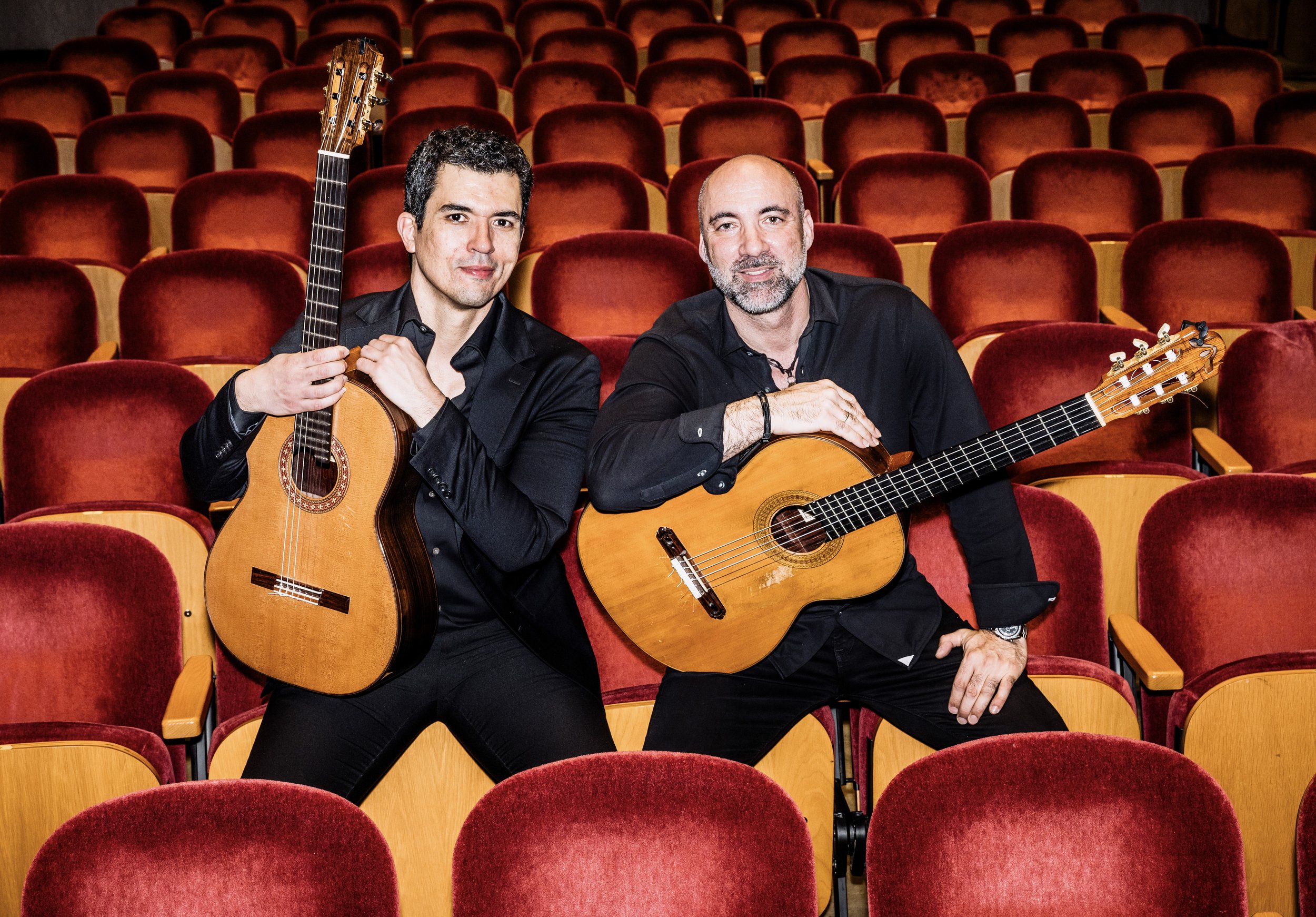 IU Guitar Ensemble performance at Auer Hall — full ensemble